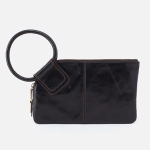 HOBO Sable Wristlet black leather